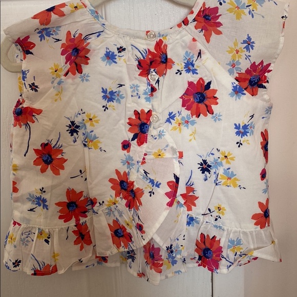 Baby Girl Floral Blouse 6-12 months - Picture 2 of 5